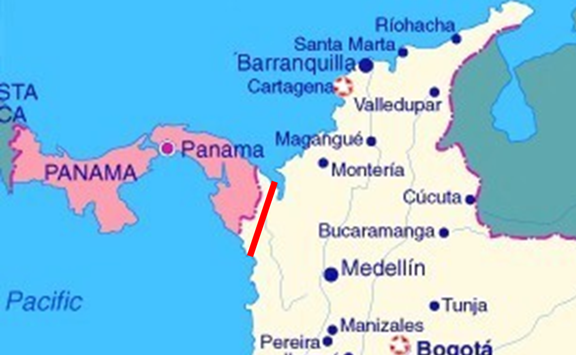 Il nuovo Canale di Panama che poteva essere scavato da Geographos nel suo passaggio ravvicinato del 1994 (leggermente modificato…)